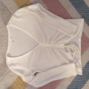 5/$25 White ruched top